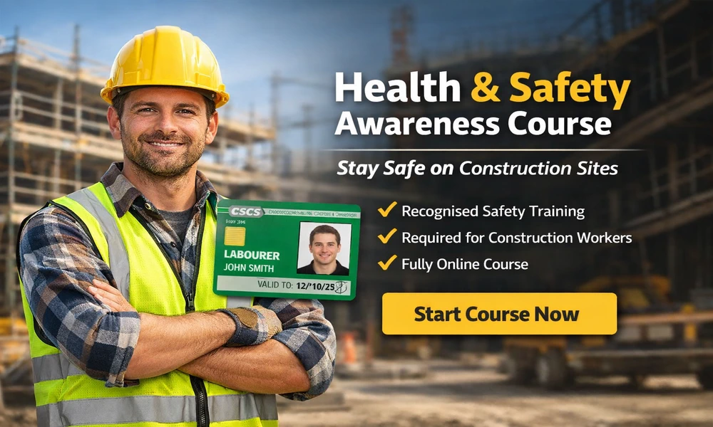 Health & Safety Awareness Course for construction workers